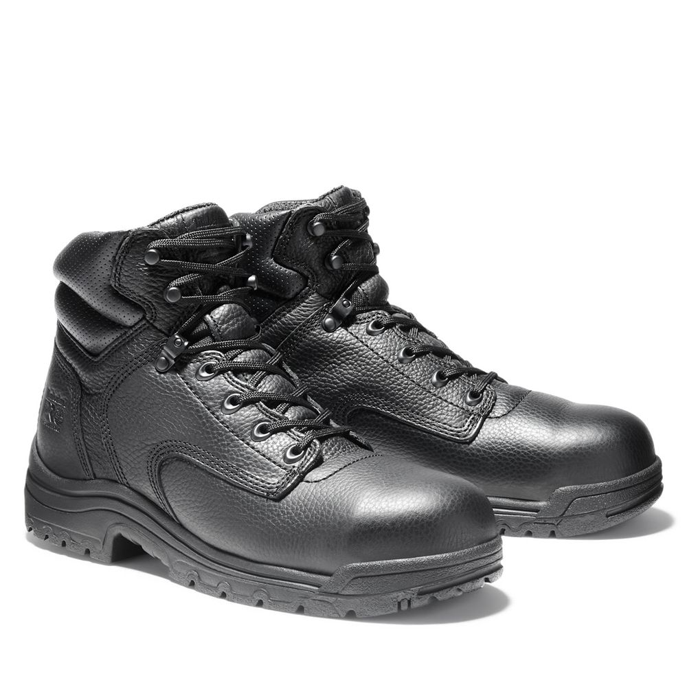 Botas de Trabajo Masculino - Timberland Pro® Titan® 6\" Alloy Toe - FVNKE4685 - Pretas